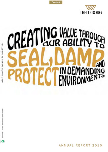 Thumbnail Trelleborg AB Annual Report 2010