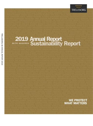 Thumbnail Trelleborg AB Annual Report 2019
