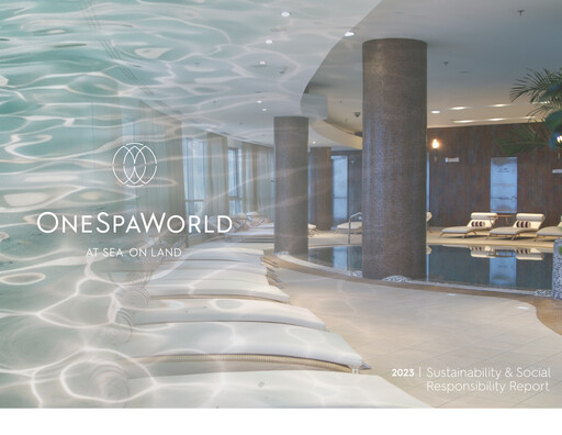 Thumbnail OneSpaWorld ESG Report 2023