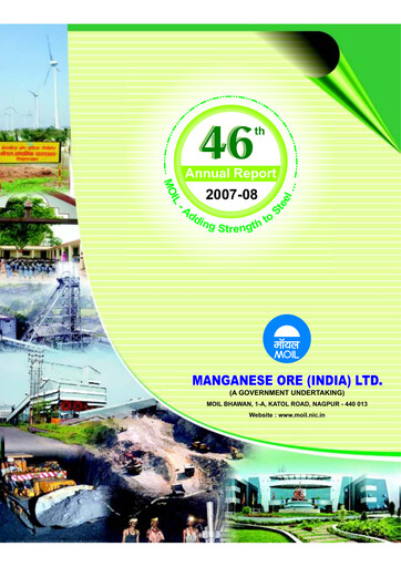 Thumbnail MOIL Annual Report 2007-2008