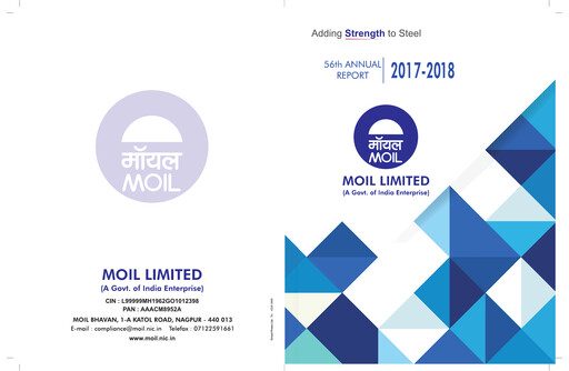 Thumbnail MOIL Annual Report 2017-2018