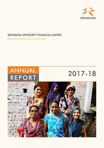 Thumbnail Spandana Sphoorty Financial Annual Report 2017-2018