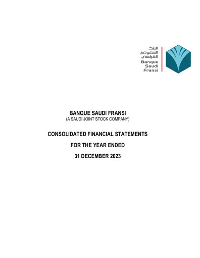 Thumbnail Banque Saudi Fransi Financial Statement 2023