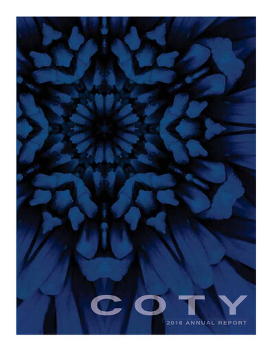Thumbnail Coty Annual Report 2015-2016
