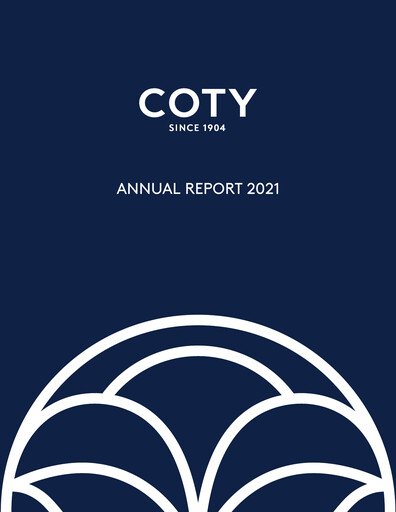 Thumbnail Coty Annual Report 2020-2021
