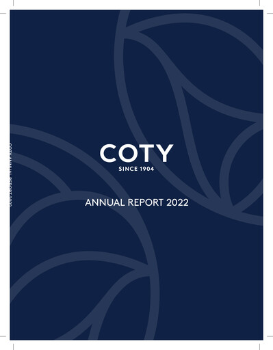 Thumbnail Coty Annual Report 2021-2022
