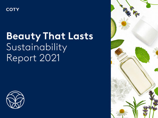 Thumbnail Coty Sustainability Report 2020-2021