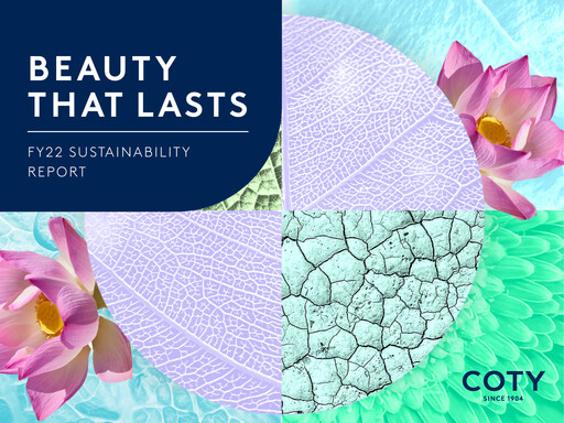 Thumbnail Coty Sustainability Report 2021-2022