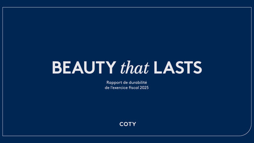 Thumbnail Coty Sustainability Report 2024-2025