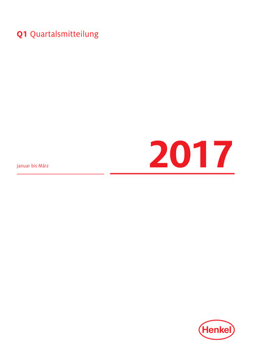 Thumbnail Henkel Quarterly Report 2017-q1