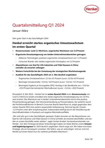 Thumbnail Henkel Quarterly Report 2024-q1