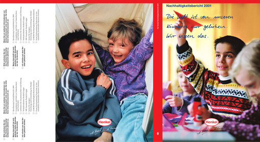 Thumbnail Henkel Sustainability Report 2001