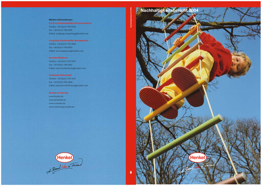 Thumbnail Henkel Sustainability Report 2004