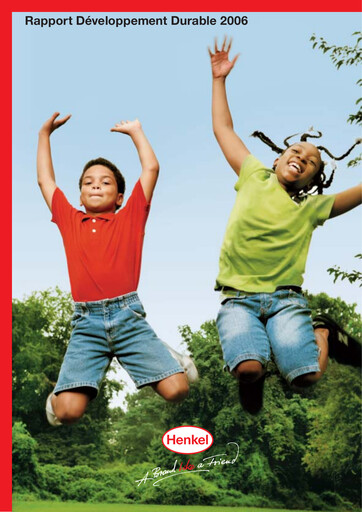 Thumbnail Henkel Sustainability Report 2006