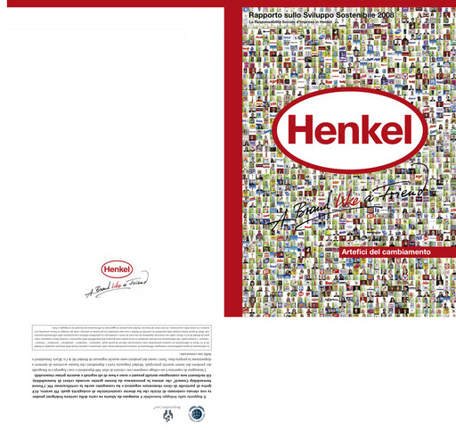 Thumbnail Henkel Sustainability Report 2008