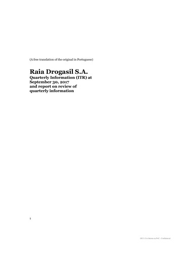 Thumbnail RaiaDrogasil Financial Statement 2017-q3
