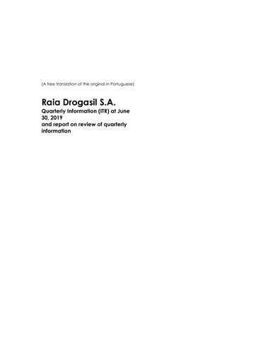 Thumbnail RaiaDrogasil Financial Statement 2019-q2