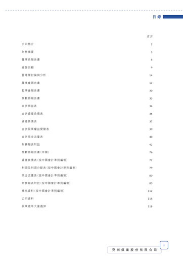Thumbnail Yankuang Energy (Yanzhou Coal Mining) Annual Report 2001