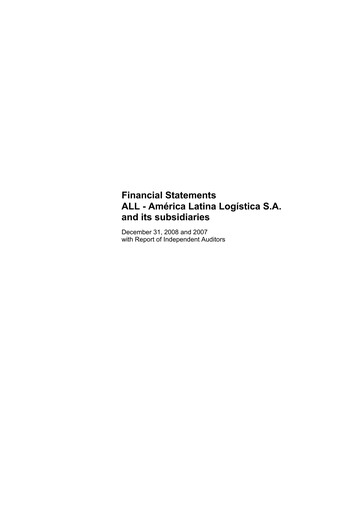 Thumbnail Rumo Financial Statement 2008