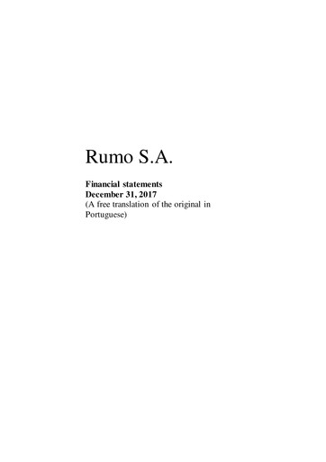 Thumbnail Rumo Financial Statement 2017
