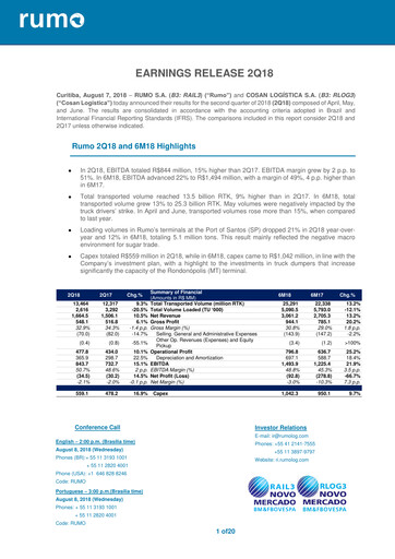Thumbnail Rumo Quarterly Report 2018-q2