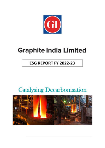 Thumbnail Graphite India ESG Report 2022-2023