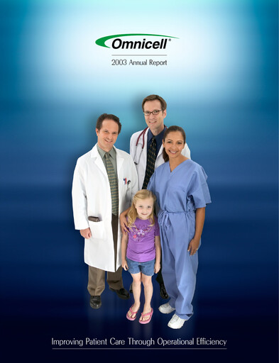 Thumbnail Omnicell
 Annual Report 2003