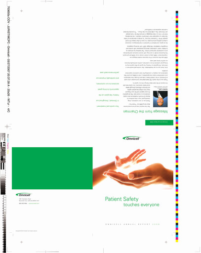 Thumbnail Omnicell
 Annual Report 2006