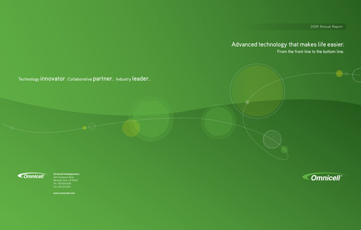 Thumbnail Omnicell
 Annual Report 2009