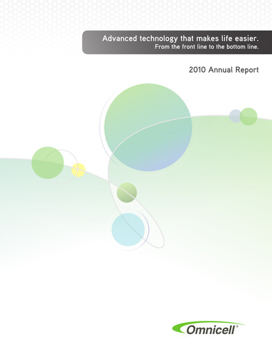 Thumbnail Omnicell
 Annual Report 2010
