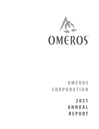 Thumbnail Omeros Corporation Annual Report 2021