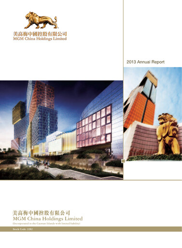 Miniature MGM China Holdings Rapport annuel 2013