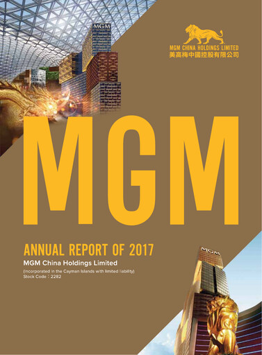 Miniature MGM China Holdings Rapport annuel 2017