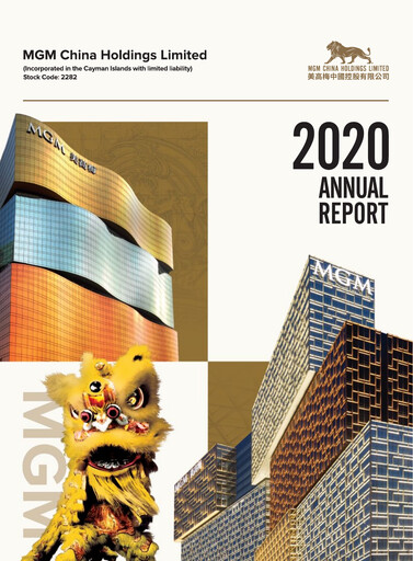 Miniature MGM China Holdings Rapport annuel 2020