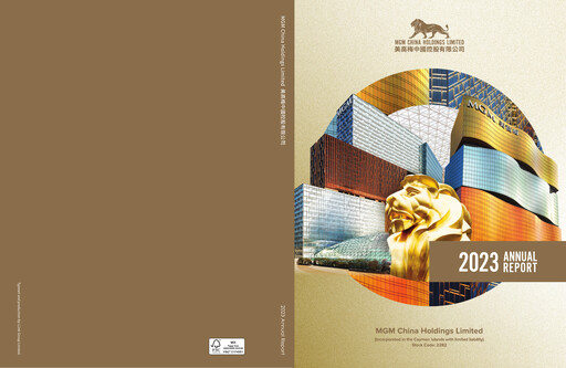Miniature MGM China Holdings Rapport annuel 2023