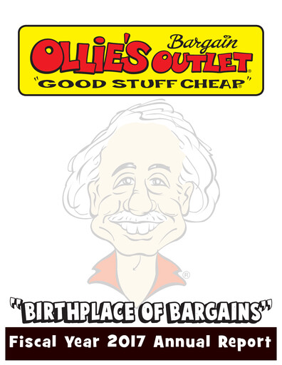 Thumbnail Ollie's Bargain Outlet
 Annual Report 2017