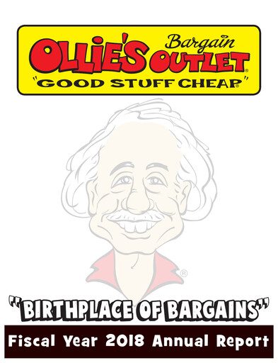 Thumbnail Ollie's Bargain Outlet
 Annual Report 2018