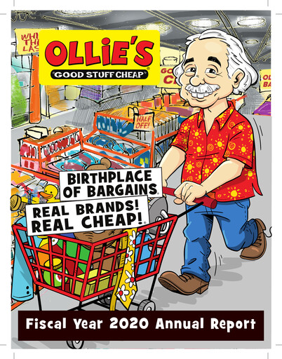 Thumbnail Ollie's Bargain Outlet
 Annual Report 2020