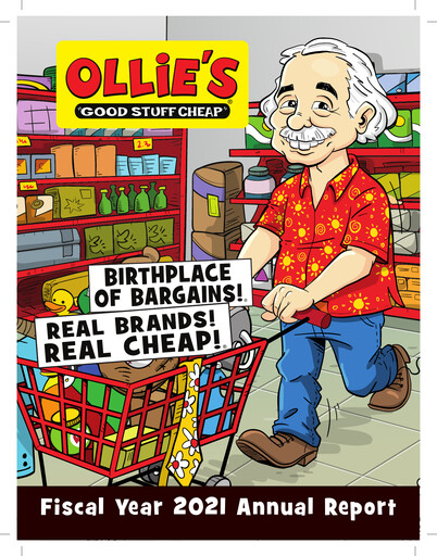 Thumbnail Ollie's Bargain Outlet
 Annual Report 2021