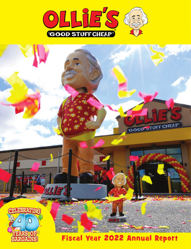 Thumbnail Ollie's Bargain Outlet
 Annual Report 2022