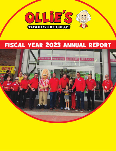 Thumbnail Ollie's Bargain Outlet
 Annual Report 2023