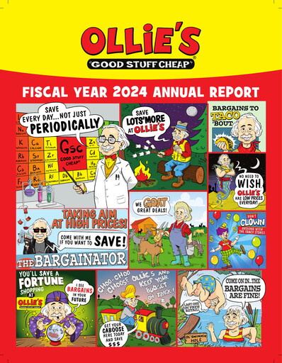 Thumbnail Ollie's Bargain Outlet
 Annual Report 2024
