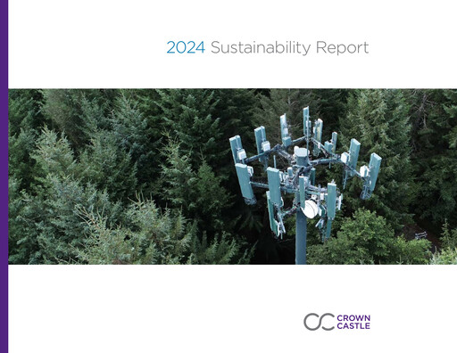 Thumbnail Crown Castle Sustainability Report 2024