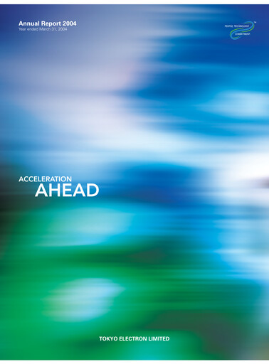 Thumbnail Tokyo Electron Annual Report 2004