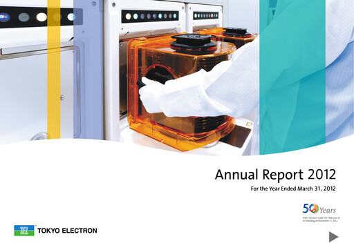 Thumbnail Tokyo Electron Annual Report 2012