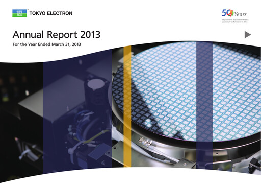 Thumbnail Tokyo Electron Annual Report 2013