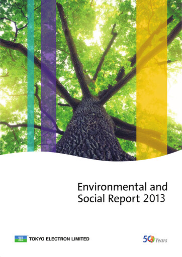 Thumbnail Tokyo Electron Sustainability Report 2013