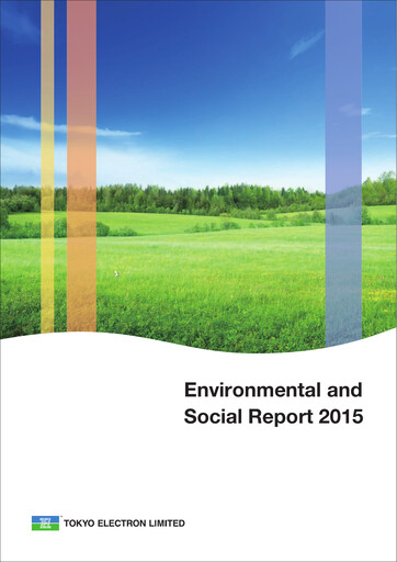 Thumbnail Tokyo Electron Sustainability Report 2015