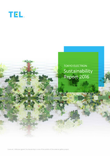 Thumbnail Tokyo Electron Sustainability Report 2016