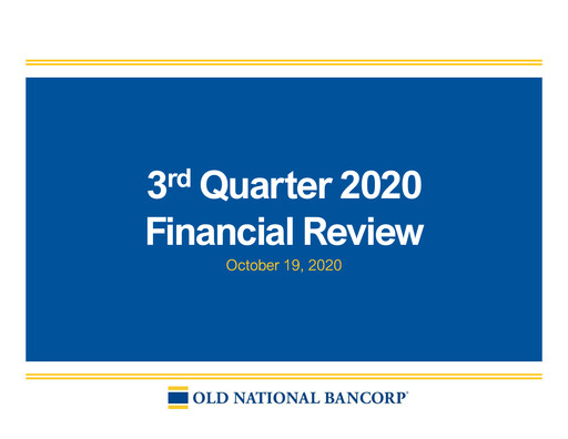 Thumbnail Old National Bank
 Quarterly Report 2020-q3